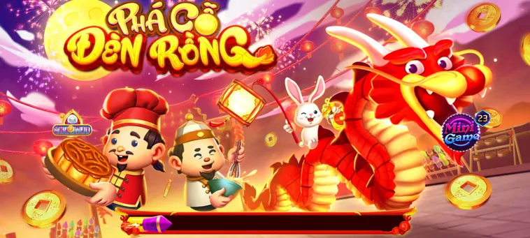 Khai Mở Đêm Hội Rước Đèn Săn Hũ Vàng Khủng Cùng Nổ Hũ Phá Cỗ Đèn Rồng Tại RikVip
