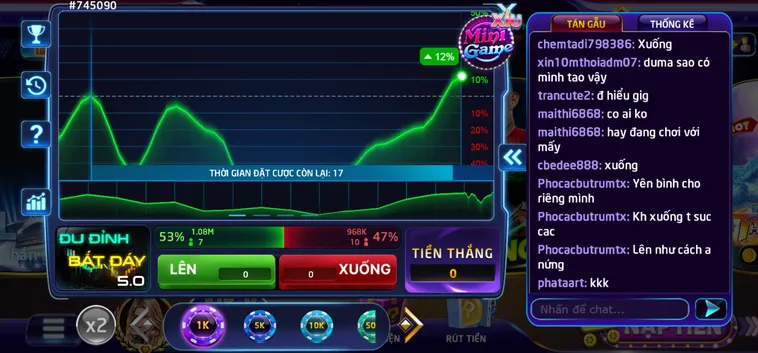 Thao Túng Ma Trận Giá Trị Siêu Tốc Cùng Minigame Đu Đỉnh Bắt Đáy Tại RikVip