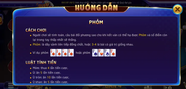 Bí Quyết Chiến Thắng Sảnh Cược Phỏm Tại RikVip Cho Mọi Đấu Thủ Tá Lả