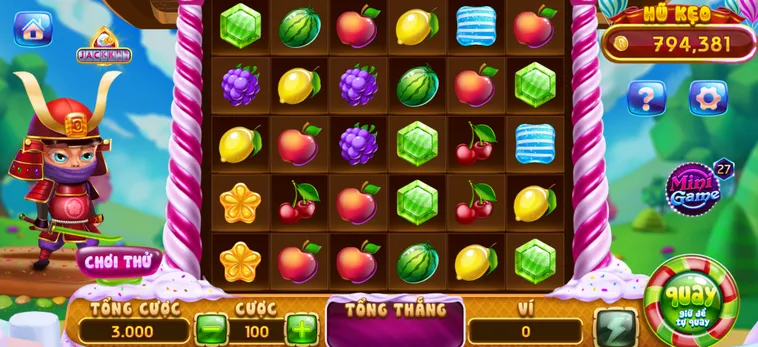 Khám Phá Bí Quyết Quay Nổ Hũ Candy Fruit Samurai Tại RikVip Luôn Thắng