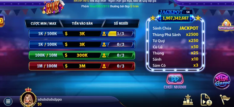 Hướng Dẫn Trải Nghiệm Sảnh Cược Stud Poker Tại RikVip Chi Tiết Cho Tân Thủ