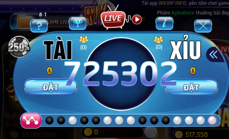 Chiến Thuật Chinh Phục Tài Xỉu Livestream Tại RikVip Đạt Tỷ Lệ Thắng Cao