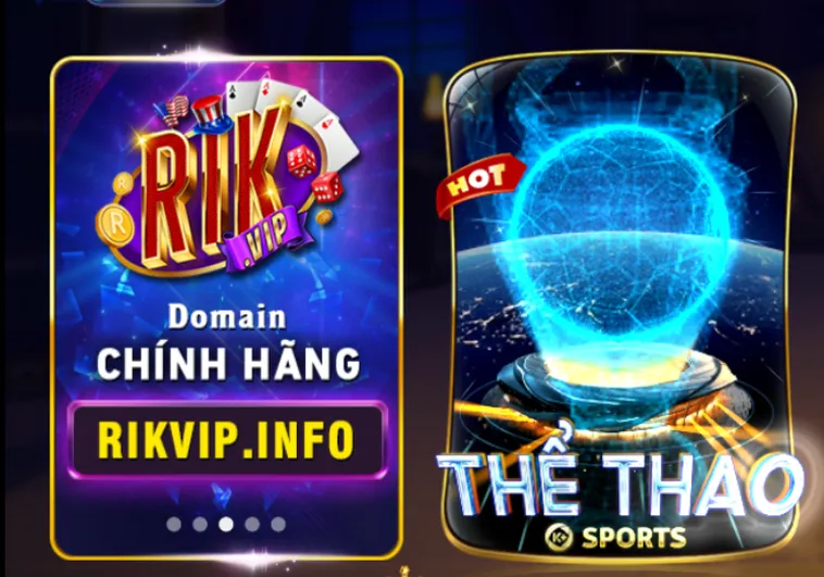 Trải Nghiệm Sảnh Cá Cược Thể Thao RikVip Chuyên Nghiệp Hàng Đầu Hiện Nay