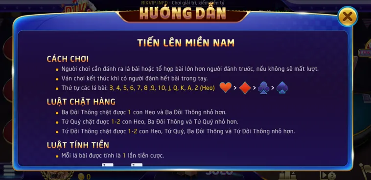 Bí Quyết Chinh Phục Game Tiến Lên Miền Nam Tại RikVip Cho Mọi Game Thủ