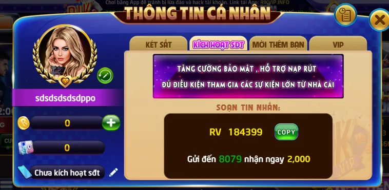 Tăng cường bảo mật - hỗ trợ an toàn cho người chơi.