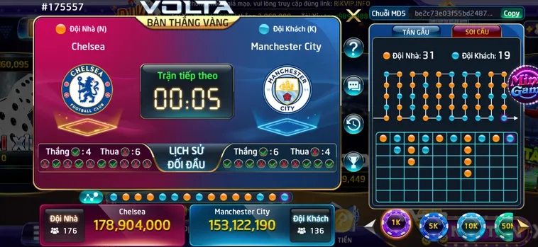 Chinh Phục Cá Cược Bóng Đá Volta Livestream Tại RikVip Đổi Đời Nhanh Chóng