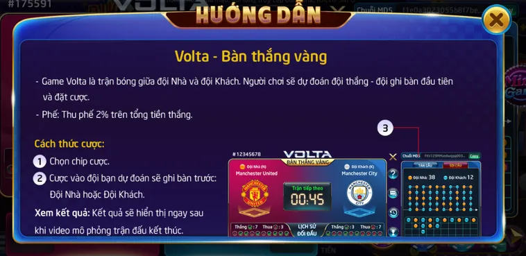 Bí Truyền Chinh Phục Minigame Volta Bàn Thắng Vàng Tại RikVip Luôn Thắng